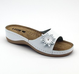 Leon Comfortstep Leon 915 fehér papucs 36-41