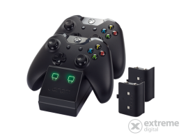 VENOM VS2851 Xbox One töltőállomás, fekete + 2 db akkumulátor