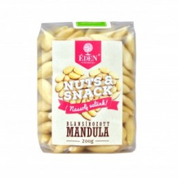 Éden Prémium Nuts&Snack blansírozott mandula, 200 g