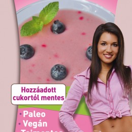 Szafi Reform epres pudingpor édesítőszerrel (gluténmentes, paleo, vegán), 70 g