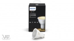 Philips HUE White Ambiance 5.5W GU10 single bulb okosvilágítás