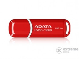 ADATA UV150 16GB USB 3.0 pendrive, piros (AUV150-16G-RRD)