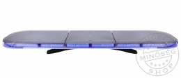 TruckerShop LED KÉK villogó FÉNYHÍD 1170mm SLIM csavarozható 12/24V