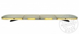 TruckerShop LED Sárga villogó FÉNYHÍD 1470mm SLIM csavarozható 12/24V