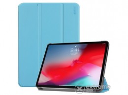ENKAY TRIFOLD álló műbőr tok 7" készülékhez Apple iPad Pro 11 (2018) készülékhez, világoskék