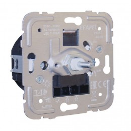Efapel Logus90 fényerőszabályzó LED fényforráshoz 5-150W és elektr. halogén izzóhoz 15-450W 21217
