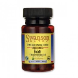 Swanson Folát kapszula, 400mcg, 30db