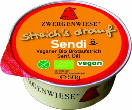 Zwergenwiese Bio Szendvicskrém Sendi Egy Adagos 50 g