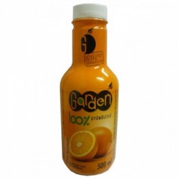Garden Narancs 100%-os préselt gyümölcslé, 500 ml