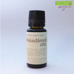 Konzol Makadámdió olaj - 15 ml, Organikus