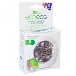 EcoEgg DETOX mosógéptisztító tabletta, 6 db