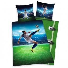 FOCIS FOOTBALL 2 részes ágynemű-garnitúra 140x200+70x90 cm