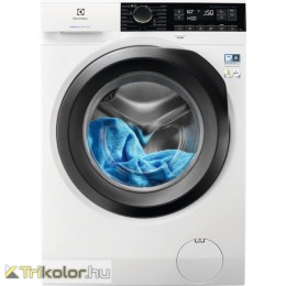 ELECTROLUX EW7F248S Elöltöltős gőzmosógép|8 kg|1400f/p|ökoinverter|LCD