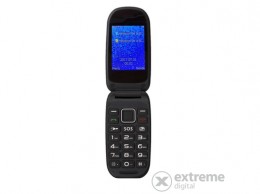 Alcor Handy Dual SIM kártyafüggetlen mobiltelefon, Black