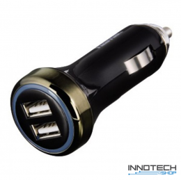 Hama autós dupla USB töltő 3100 mA (14128)
