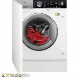 AEG L8FBE48SI Ökomix beépíthető gőzmosógép|8 kg|1400f/p|LCD
