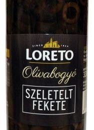 Loreto Fekete szeletelt olívabogyó 430g/230g