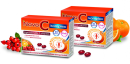 Novo C Komplex C-vitamin+D3+Cink, 60 DB