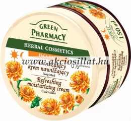 Green Pharmacy frissítő és hidratáló körömvirág kivonatos arckrém 150ml