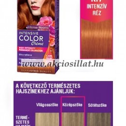 Schwarzkopf Palette Intensive Color Creme KI7 Intenzív Réz krémhajfesték