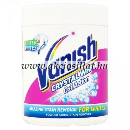 VANISH Oxi Action Crystal White folteltávolító por 450g