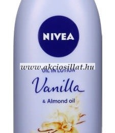 Nivea Vanilla &amp; Almond oil testápoló 400ml