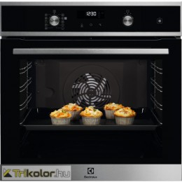 ELECTROLUX EOD6C71X SteamBake beépíthető sütő gőzfunkcióval, maghőmérő, LED