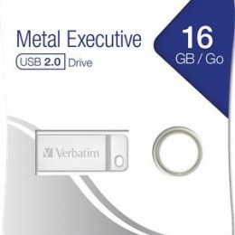 Verbatim Pendrive, 16GB, USB 2.0, &quot;Executive Metal&quot;