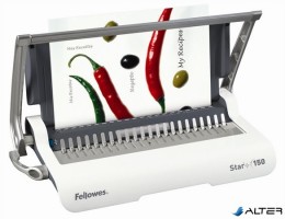 FELLOWES Spirálozógép, műanyag spirálkötéshez, manuális, 150 lap, "Star+"