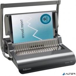 FELLOWES Spirálozógép, műanyag spirálkötéshez, manuális, 500 lap, "Quasar+"