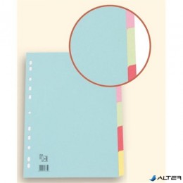 SPOKO Regiszter A/4 karton színes 5 részes