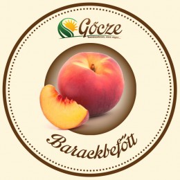 Gőcze Termékek Gőcze őszibarack befőtt, 700 ml