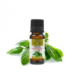 Elemental Mayam Trópusi bazsalikom illóolaj, tiszta (ocimum basilicum), 10 ml