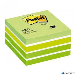 Post-it Öntapadós jegyzet 3M LP2028G 76x76mm aquarell zöld 450 lap