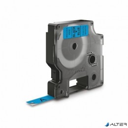 DYMO Feliratozógép szalag, 9 mm x 7 m, "D1", fehér-piros