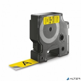 DYMO Feliratozógép szalag, 19 mm x 7 m, "D1", sárga-fekete