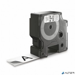 DYMO Feliratozógép szalag, 24 mm x 7 m, "D1", fehér-fekete