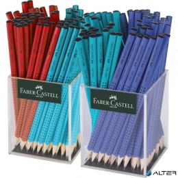 FABER CASTELL Grafitceruza Faber-Castell Grip B 144-es vegyes színek display