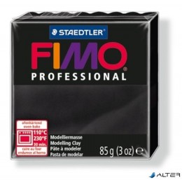 FIMO Gyurma, 85 g, égethető, &quot;Professional&quot;, fekete