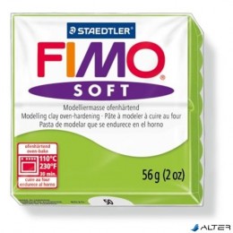 FIMO Gyurma, 56 g, égethető, &quot;Soft&quot;, alma zöld