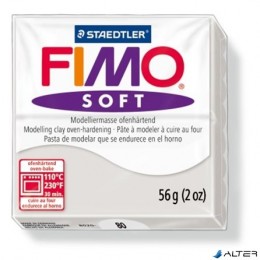 FIMO Gyurma, 56 g, égethető, &quot;Soft&quot;, delfinszürke