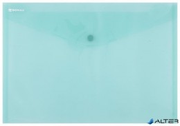 DONAU Irattartó tasak, A4, PP, patentos, , zöld