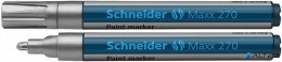 SCHNEIDER Lakkmarker, 1-3 mm, &quot;Maxx 270&quot;, ezüst