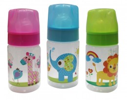 LORELLI Zoo Cumisüveg 125ml BPA mentes