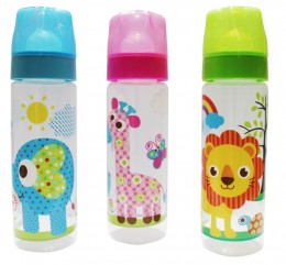 LORELLI Zoo Cumisüveg 250ml BPA mentes