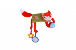 LORELLI Toys plüss babakocsi játék - róka