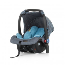 CHIPOLINO Malta autóshordozó + adapter 0-13kg - Denim Sky Blue 2019