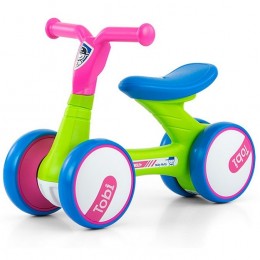 MILLY MALLY Gyerek futóbicikli Tobi pink-green