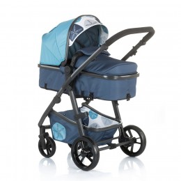 CHIPOLINO Milo babakocsi mózessé alakítható sport résszel - Marine Blue 2019