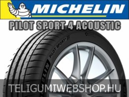 MICHELIN PILOT SPORT 4 ACOUSTIC 315/30R21 105Y XL